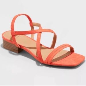 Brand: Target (a new day), Color: Coral, Size: 9.5, Heel Size: Approx. 1 in.
